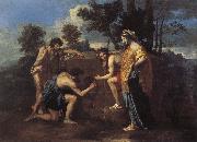Nicolas Poussin Even in Arcadia I have oil painting